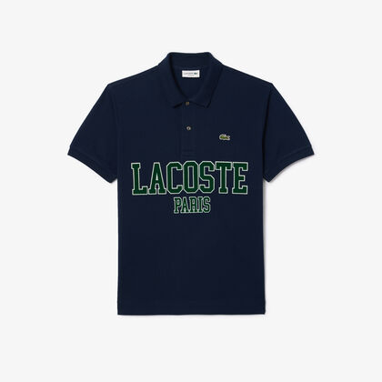Original L.12.12 Lacoste Flocked Pique Polo Shirt