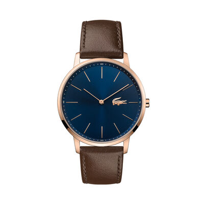 Lacoste Moon Mens Blue Dial Watch