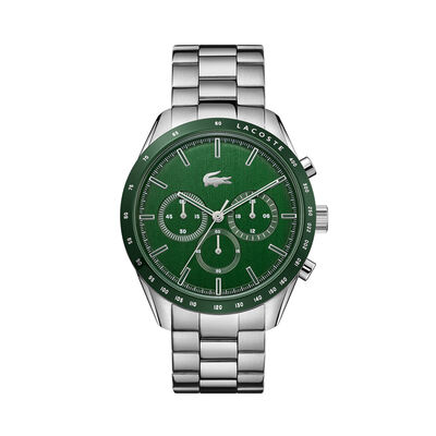 ساعة لاكوست بمينا أخضر للرجال مجموعة Lacoste Boston