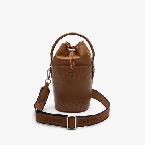 Women’s Chantaco Shoulder Strap Small Piqué Leather Bucket Bag