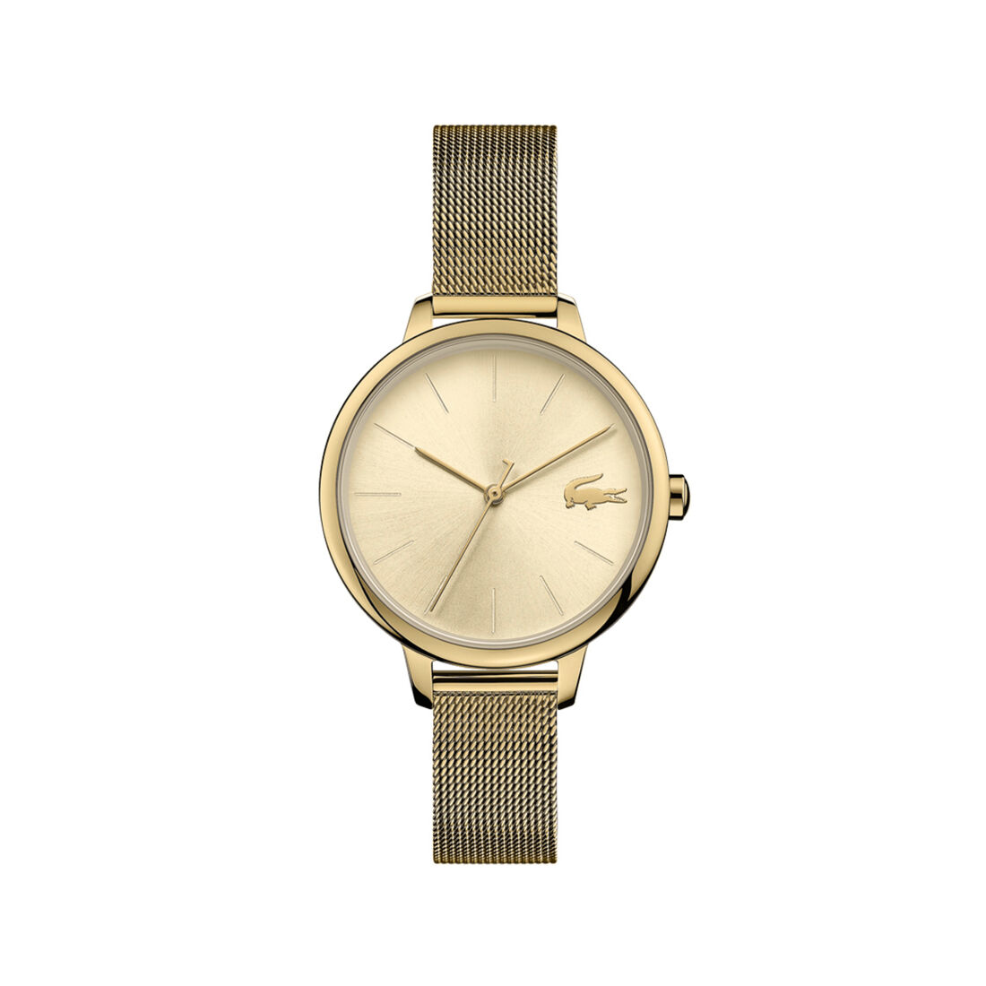 Lacoste Cannes Womens Gold Dial Watch
