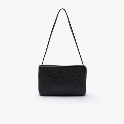 Women’s Croco Crew Grained Leather Baguette Bag