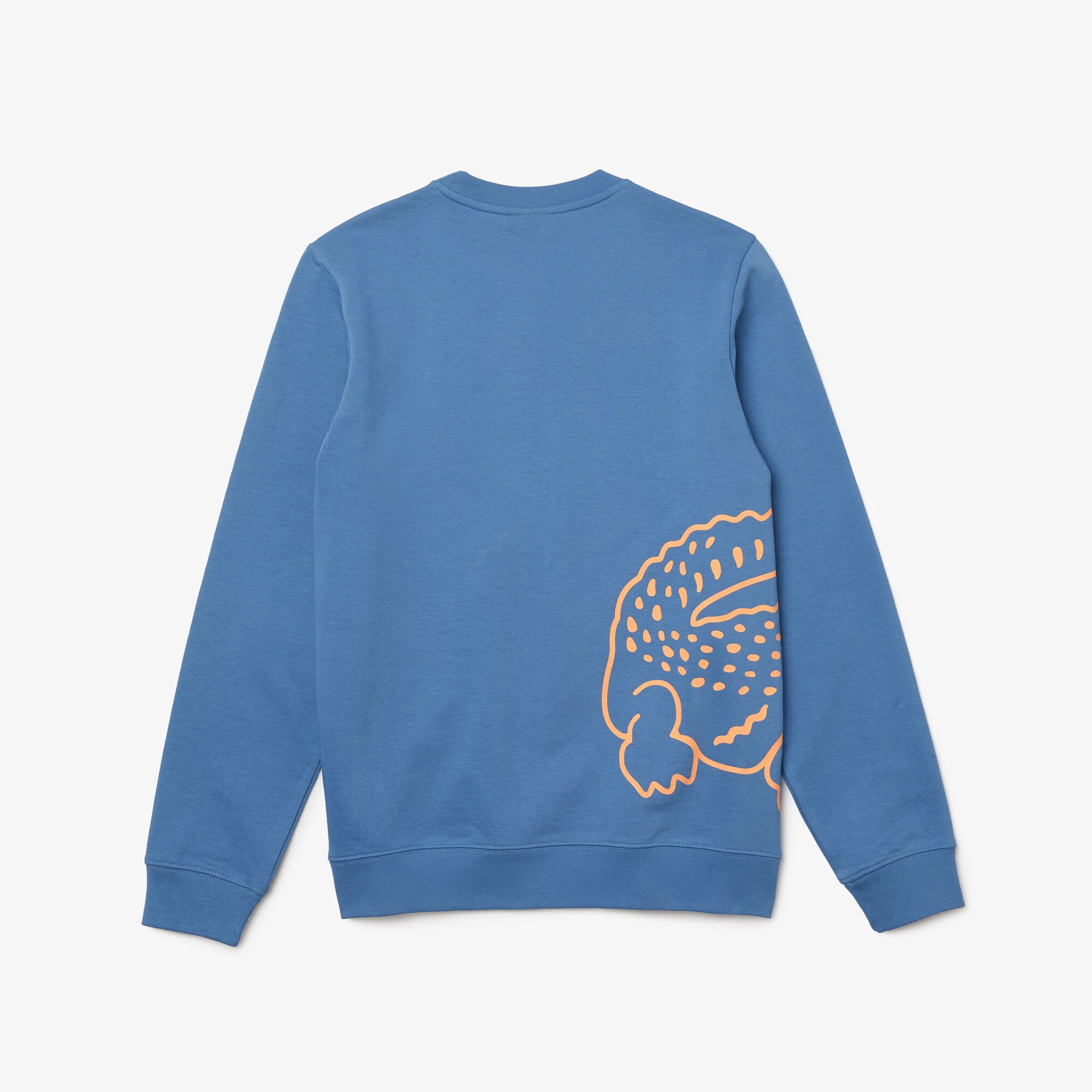 Men’s Crocodile Print Organic Cotton Fleece Sweatshirt