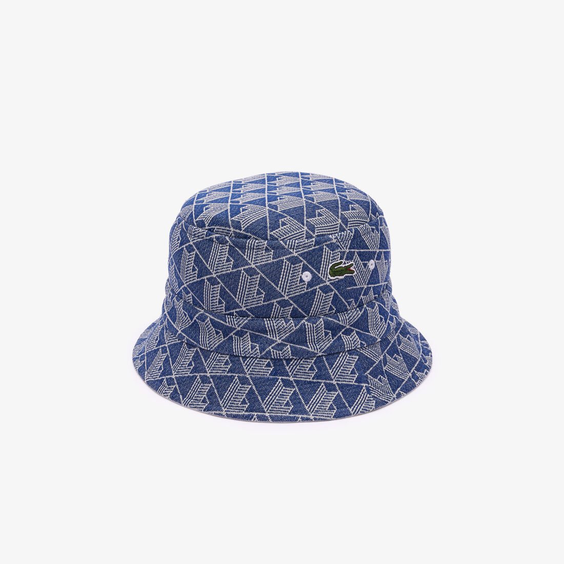 قبعة دلو من قماش الجاكار المميز ذات وجهين
