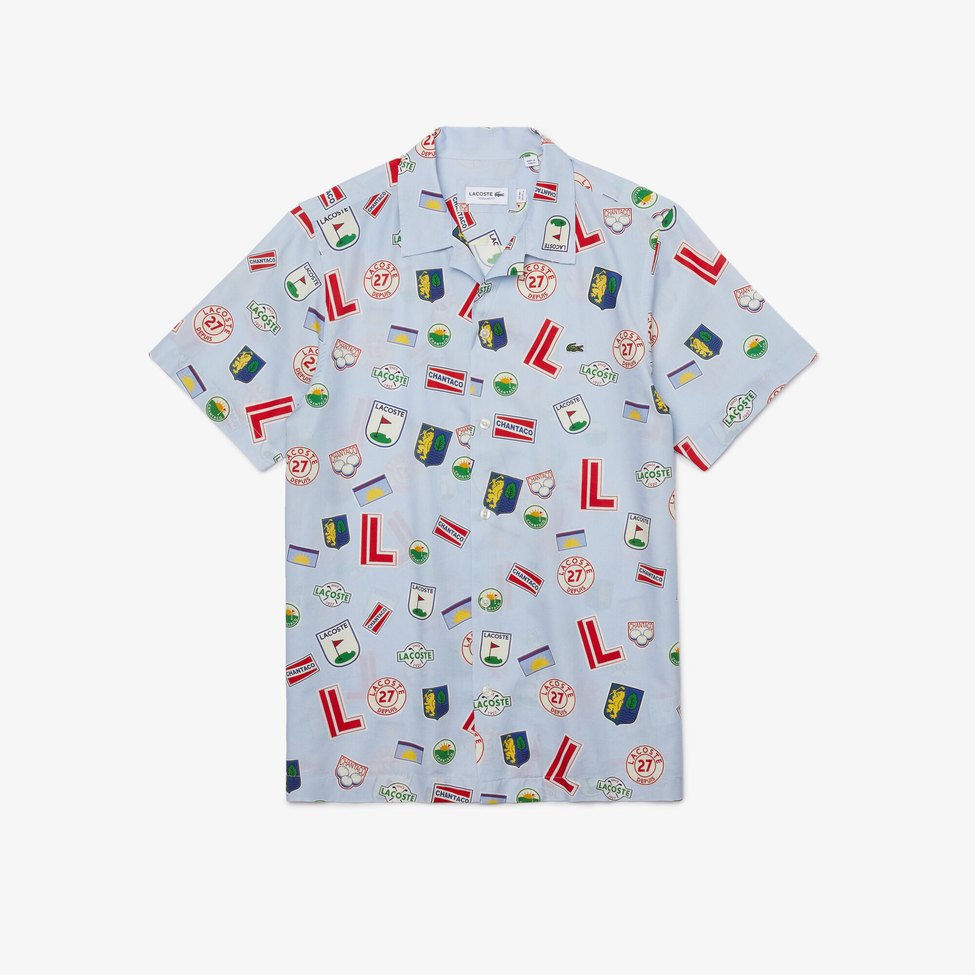 Men’s Hawaiian Print Cotton Shirt