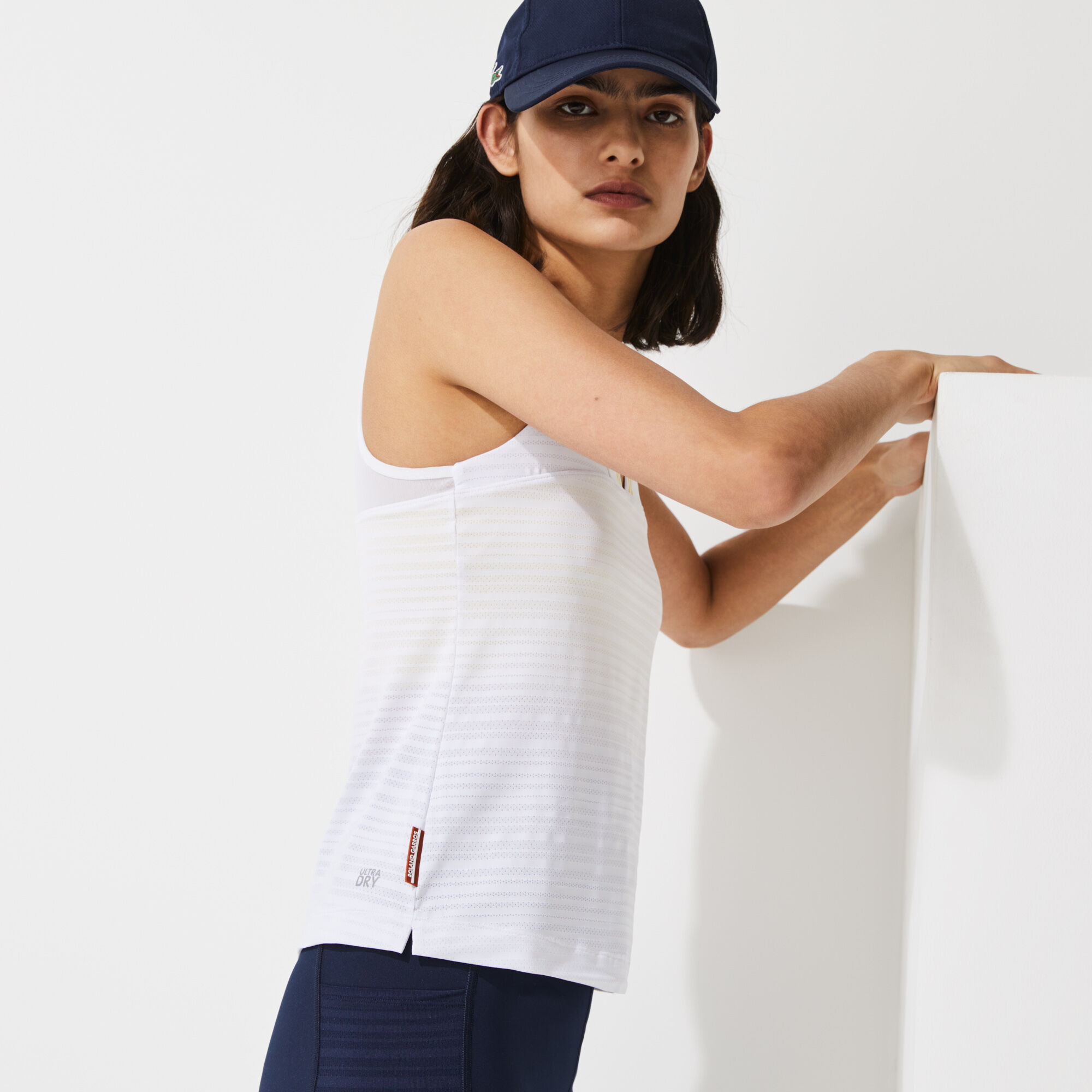 Women’s Lacoste SPORT French Open Edition Bimaterial Tank Top