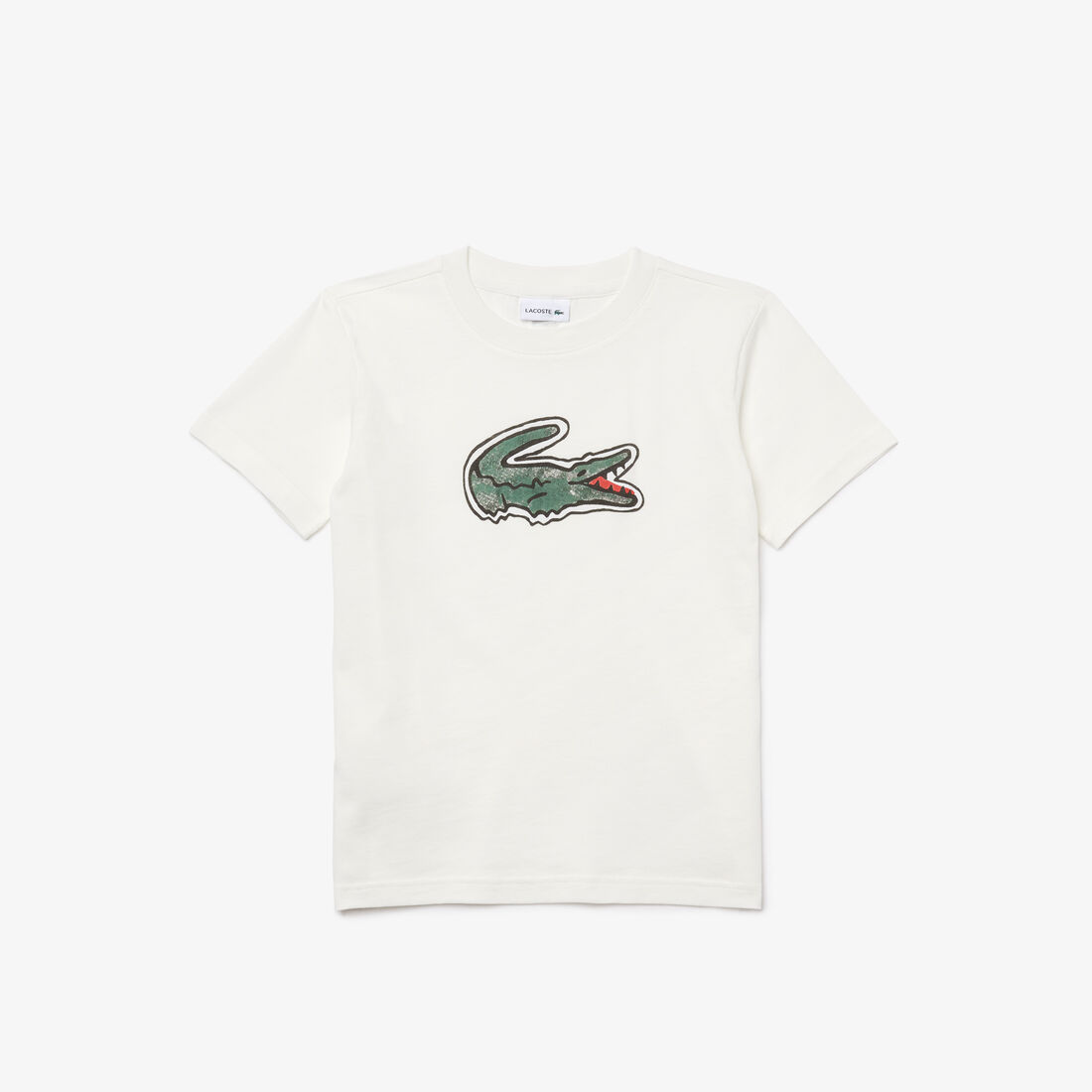 Boys' Crocodile Print Cotton T-shirt