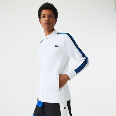 Men's Lacoste Sport Printed Zip Tennis Sweatshirt