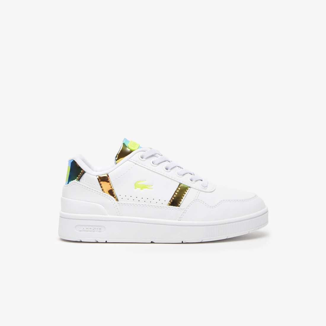 Children's Lacoste T-Clip Synthetic Trainers