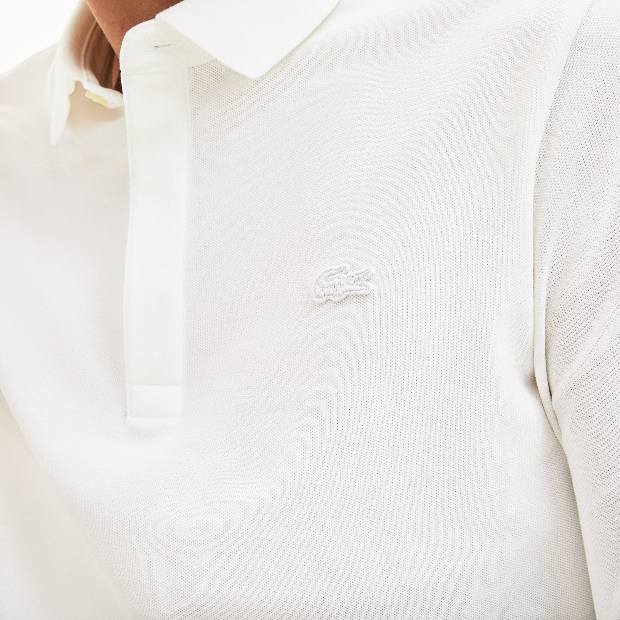 Men's Long-sleeve Lacoste Paris Classic Fit Polo Shirt Stretch