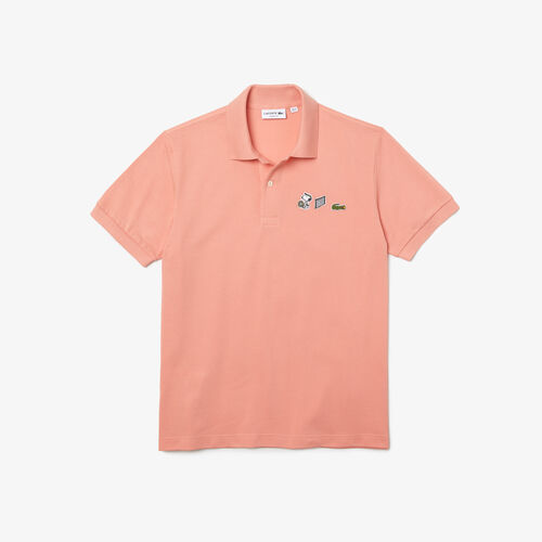 Men’s Lacoste X Peanuts Relaxed Fit Organic Cotton Polo