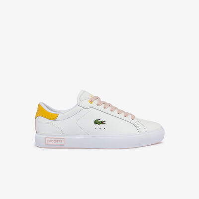 Women's Powercourt Leather Accent Trainers