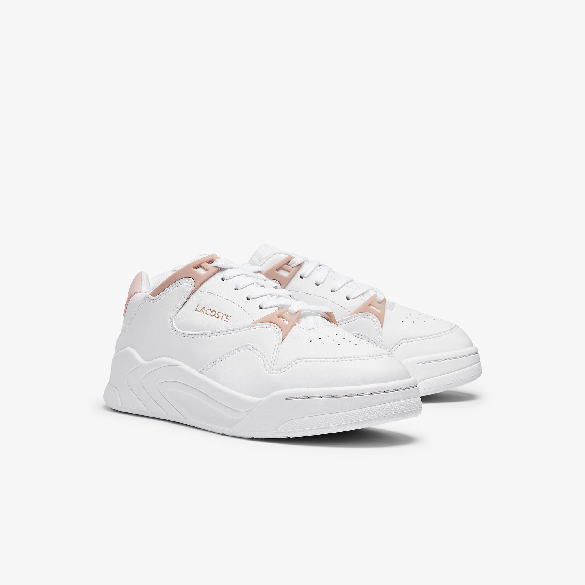 Women's Court Slam Leather Trainers