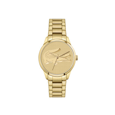 Lacoste Ladycroc Womens Thin Gold Dial Watch