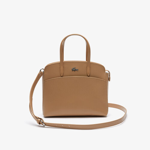 Women’s Chantaco Handles Piqué Leather Handbag