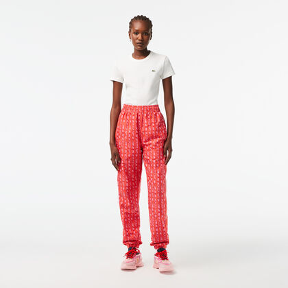 Women's Lacoste Track Pants With Logo Print