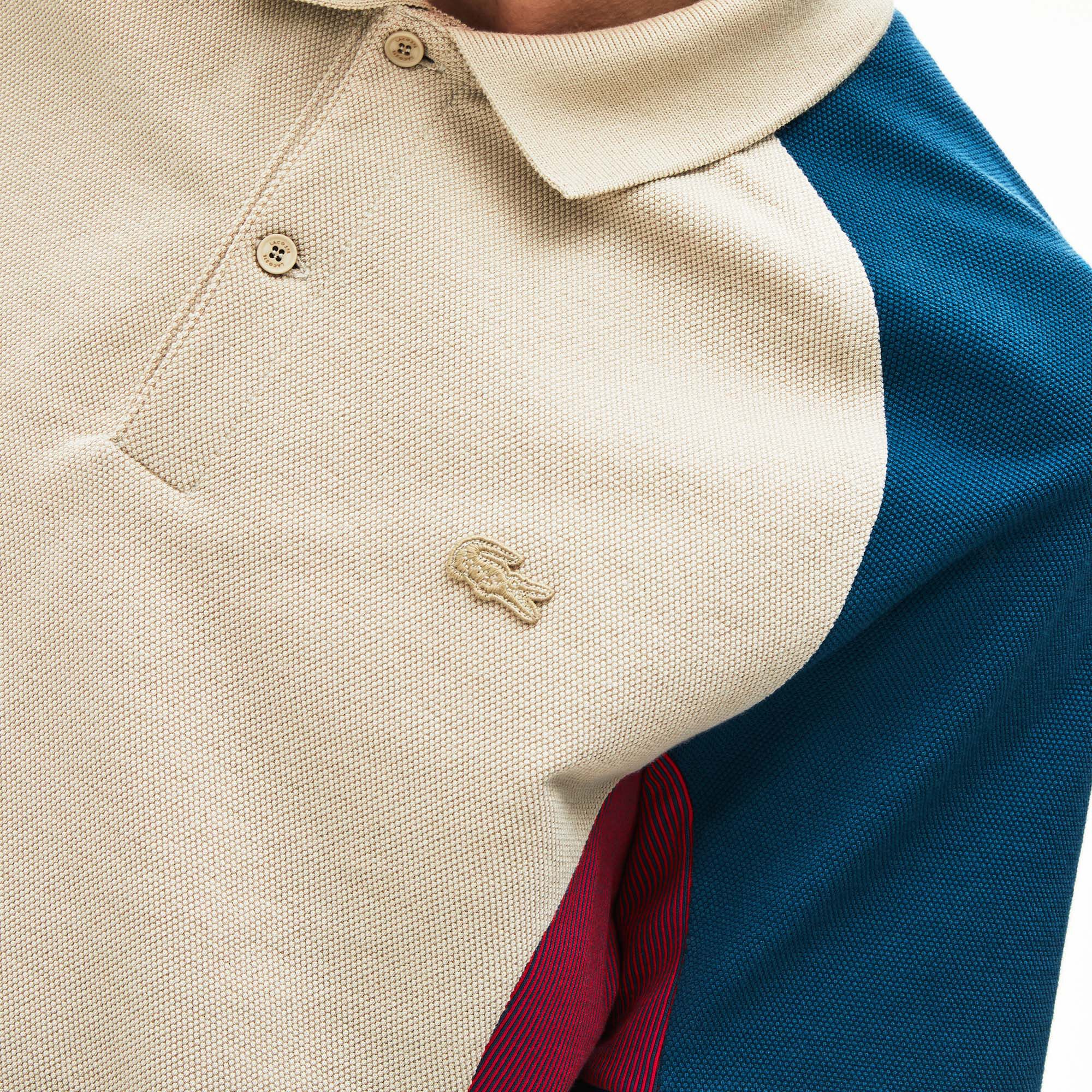 Men's Lacoste Colourblock Piqué Polo Shirt