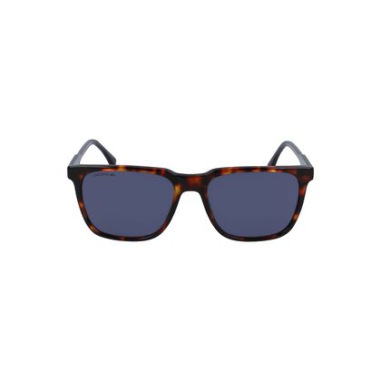 Men's Modified Rectangle Acetate Petit Piqué Sunglasses