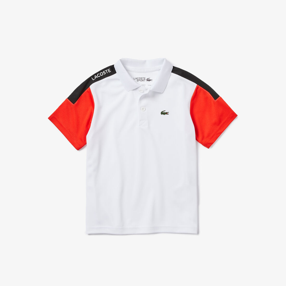 Boys' Lacoste SPORT Breathable, Run-Resistant Tennis Polo Shirt