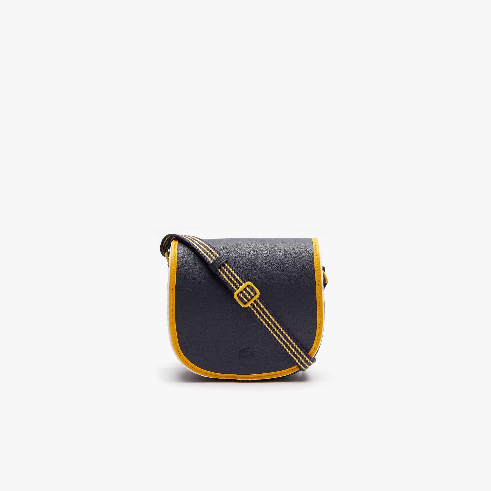 حقيبة هوبو صغيرة مع شريط بلون مختلف من مجموعة Court Line للنساء
